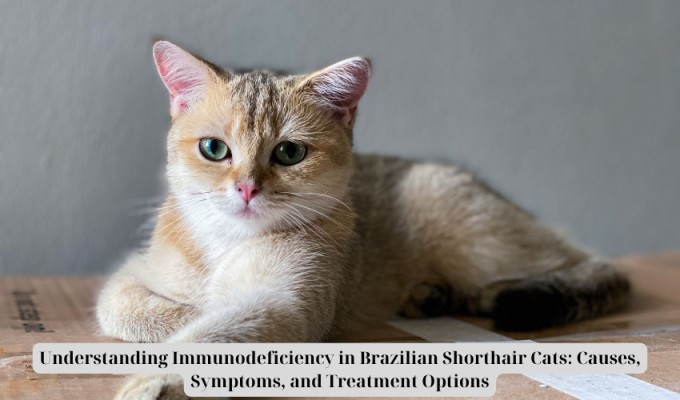 Understanding Immunodeficiency in Brazilian Shorthair Cats: Causes, Symptoms, and Treatment Options